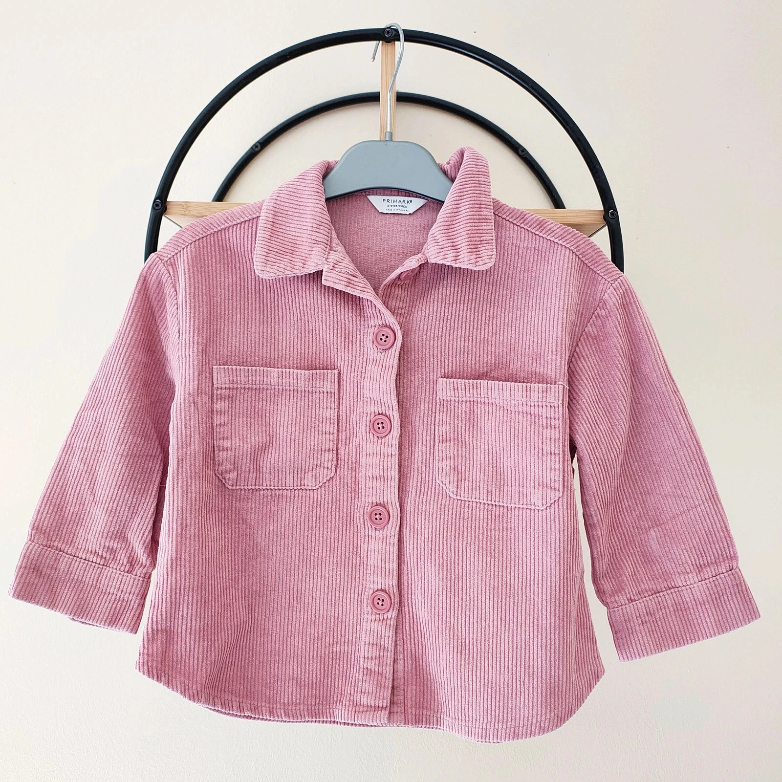 4 5 ans veste chemise côtelée ( taille plutôt 5 ans)